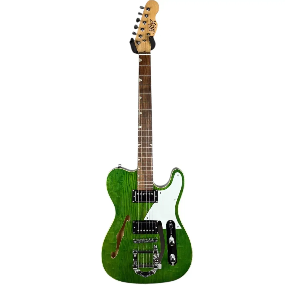 HK Telecaster Thinline - Zöld