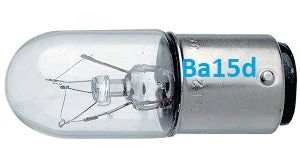 Bayonett Izzó Ba15d 240V 15W 22*57mm
