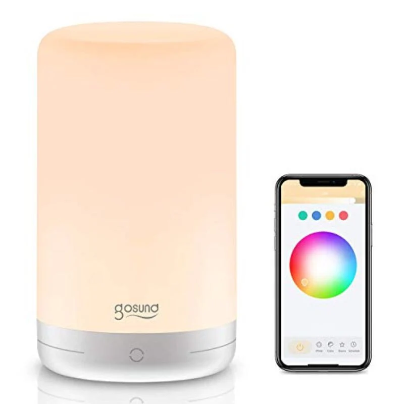 Gosund LB2S Okos RGBW Éjjeli Lámpa - WiFi, Érintésvezérlés, 16 Millió Szín