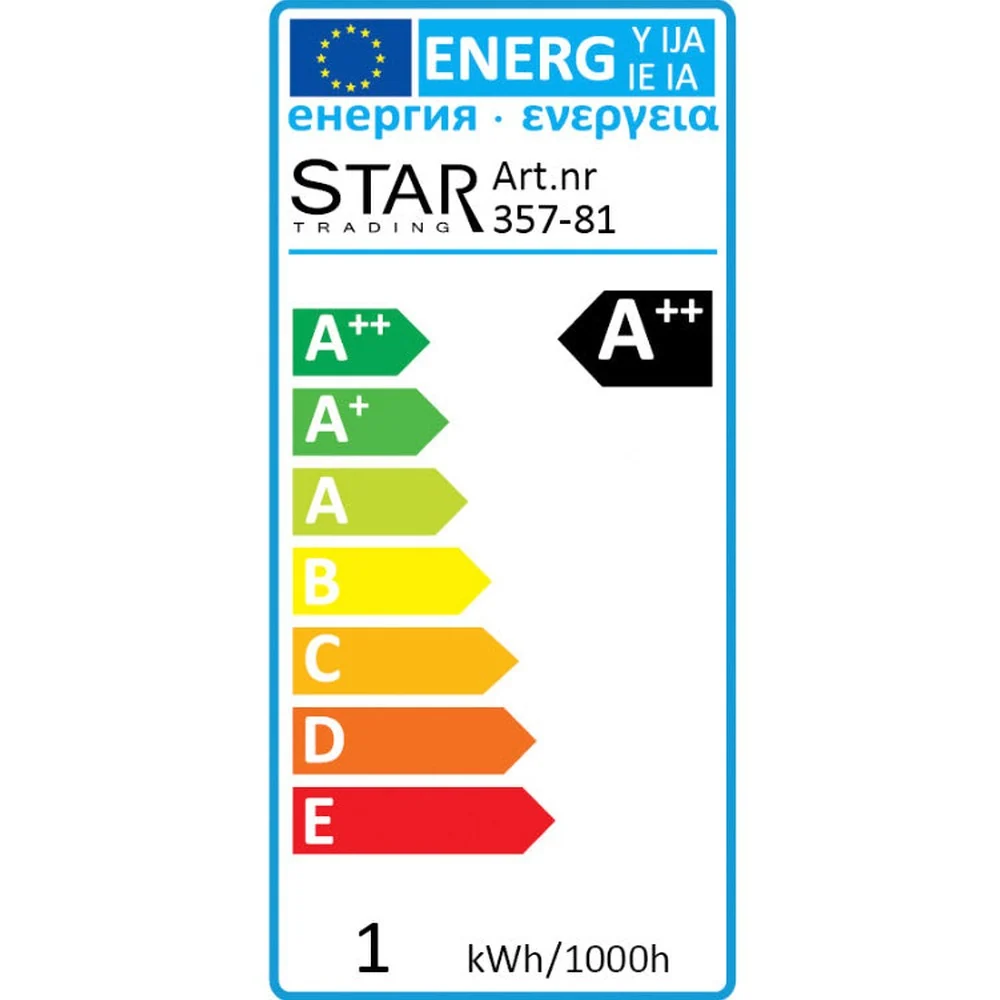 LOW VOLTAGE borostyán 4 db-os kisfeszültségű LED izzó E27 G45