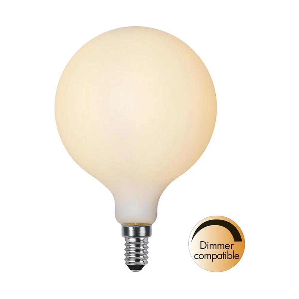 OPAQUE DOUBLE COATING dimmelhető opál LED izzó E14 G95