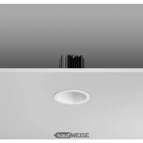 RZB Levido LED mélysugárzó | DALI szabályozható és UGR<19 | 11W 3000K meleg fehér | Ø120 mm