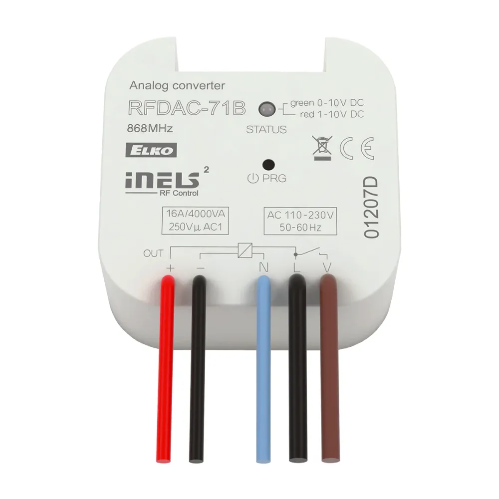 RFDAC-71 RFIO2 analóg aktor
