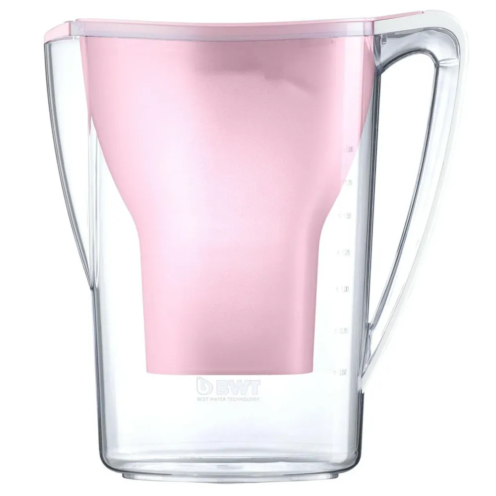 BWT Aqualizer Home 2,7 L kancsó manuális rosa + 1db MMW betét (125557844)