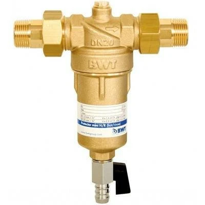BWT Protector mini H/R 1/2" réz szűrő mini vízszűrő melegvízre (810506)