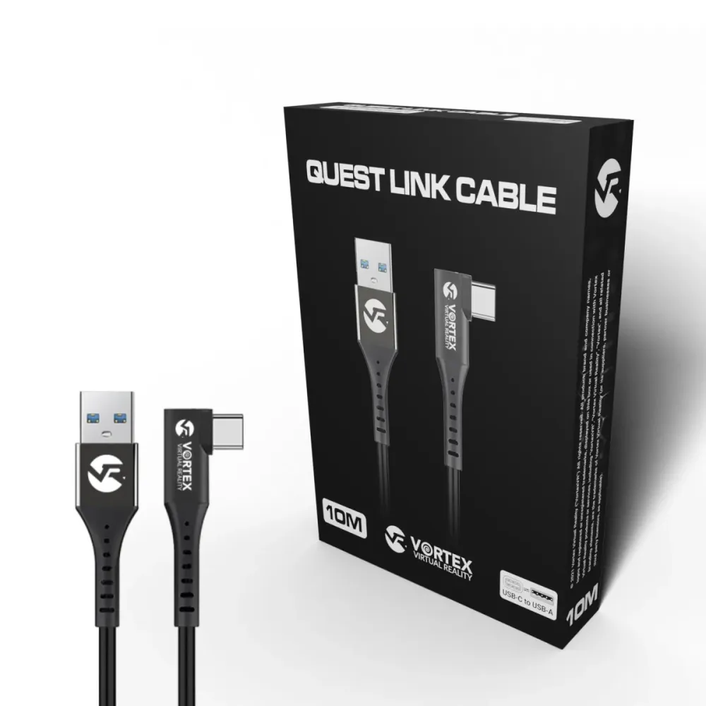 10 méteres kábel VortexVR USB- és Meta Quest Link között | Quest 3S Quest 3 Quest 2