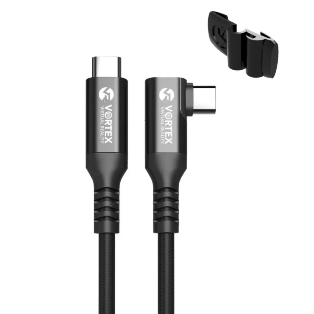 VortexVR kábel 3m + rögzítő | USB-C | Quest 3 Quest 3S Quest 2