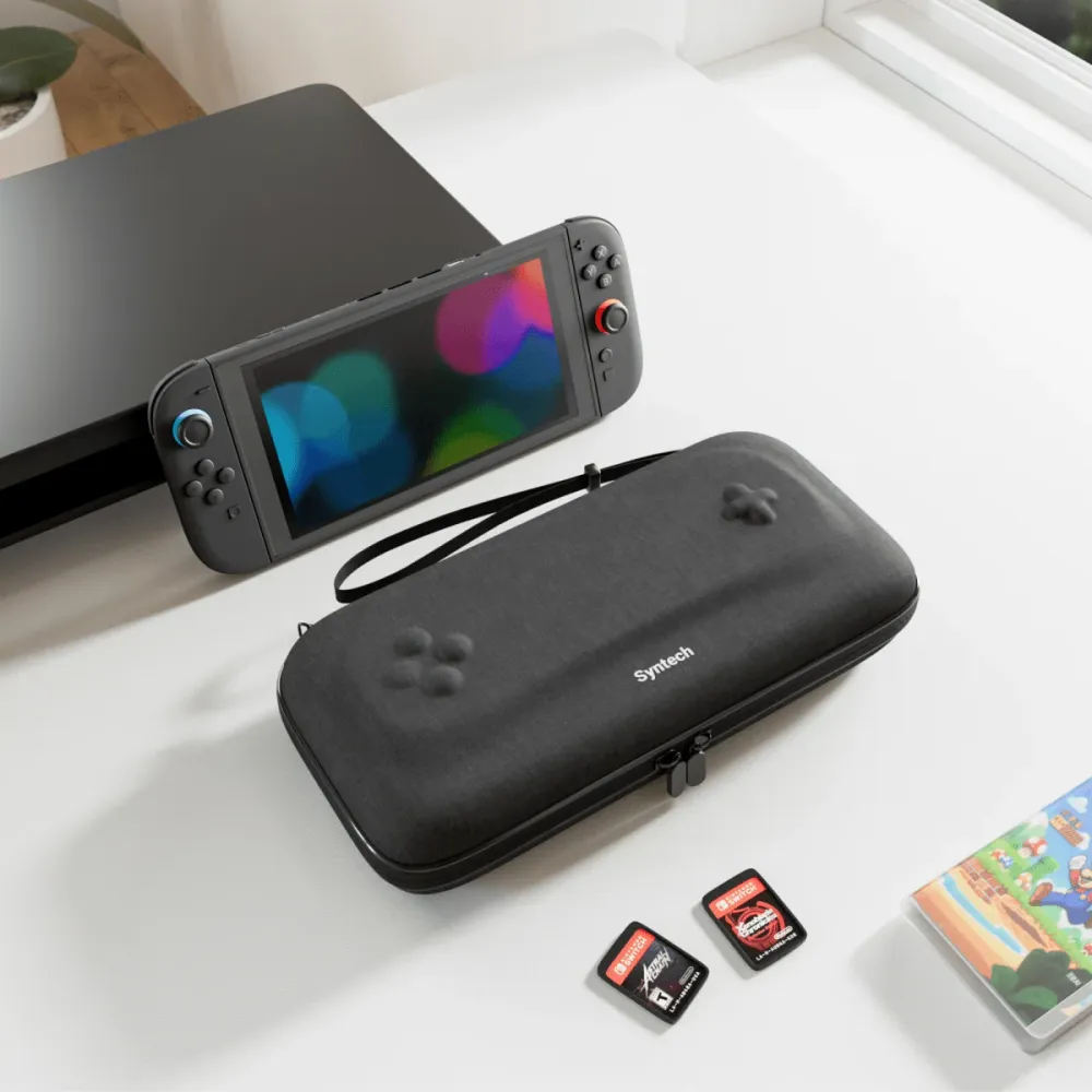 Kemény védő utazótáska 10 játék tárolására | Nintendo Switch 2-hez