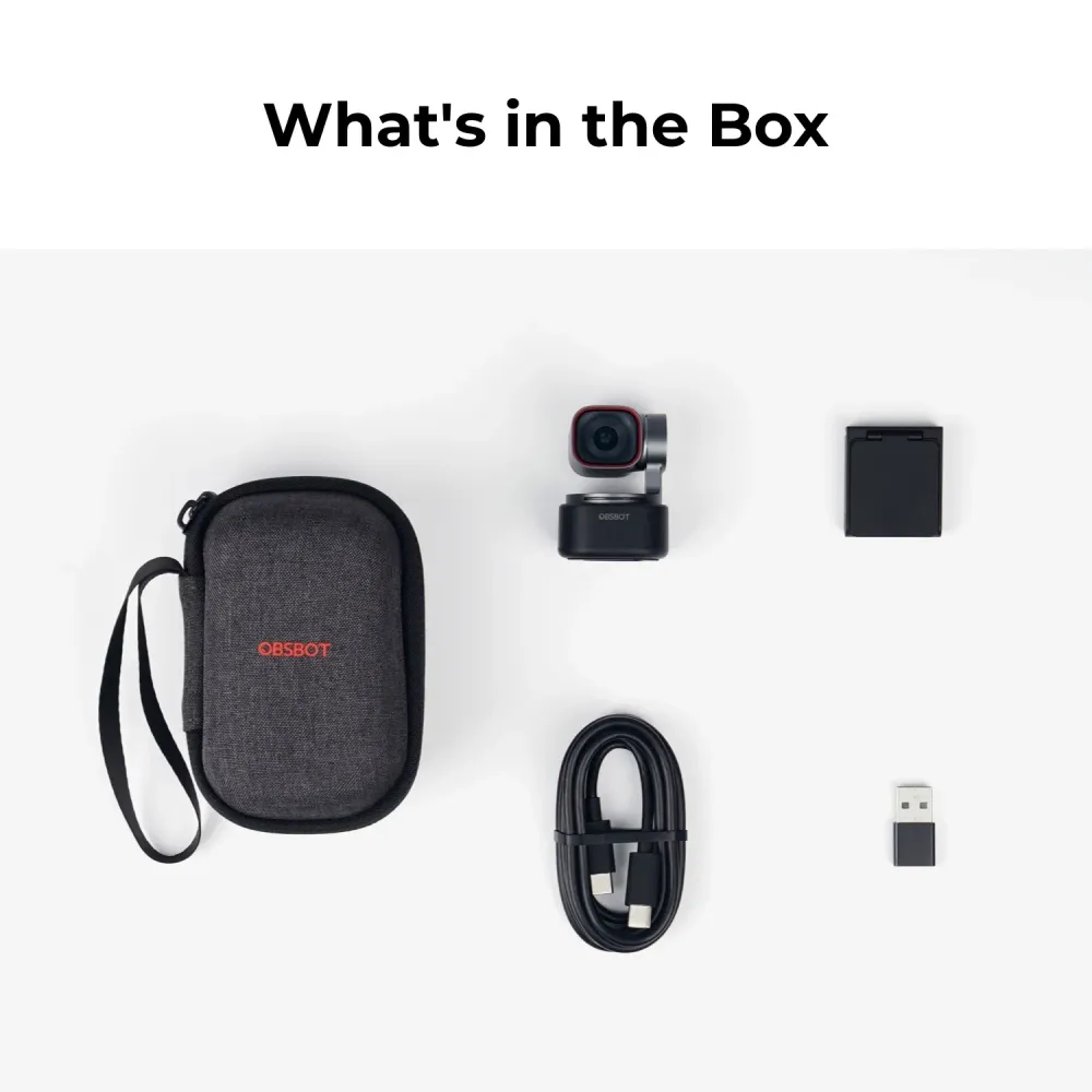 Obsbot Tiny 3 - 4K PTZ webkamera
