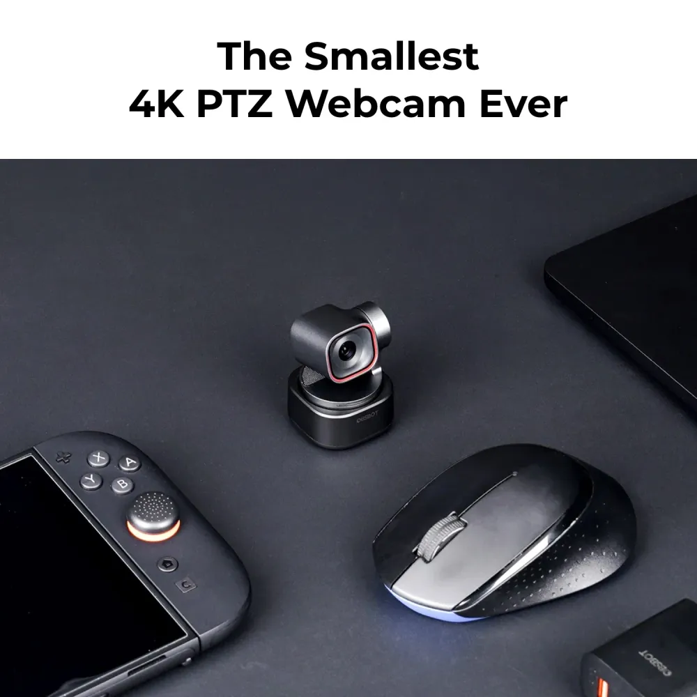 Obsbot Tiny 3 - 4K PTZ webkamera