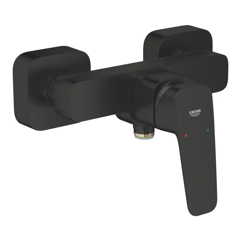Grohe Cubeo zuhany csaptelep, zuhanyszett nélkül, matt fekete (1018242430)