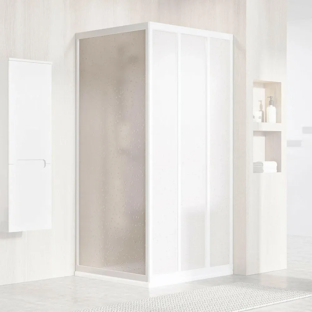 Ravak APSS-80 198 fix zuhanyfal fehér+Polystyrene Pearl ( 940401R211 )