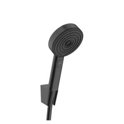 Hansgrohe Pulsify Select Zuhanytartó szett 105, 3 jet, RelAXORation, 160 cm zuhanytömlő, matt fekete ( 24303670 )
