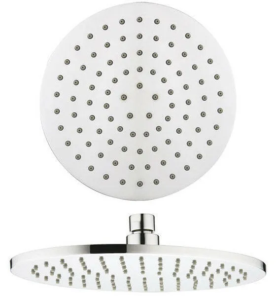 Sapho fejzuhany kerek 230 mm króm 8 mm vastag (1203-02)