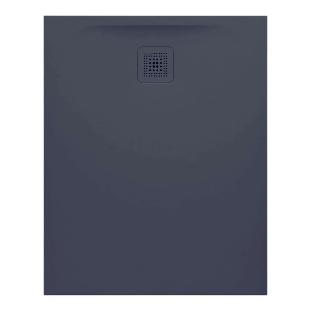 Laufen ProZuhanytálca, Marbond kompozit anyagból, extra lapos, téglalap alakú, antracit, 80x100