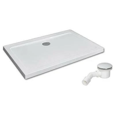 Radaway Doros D zuhanytálca 100x90 cm akril, lapos, ST90 szifonnal SDRD1090-01