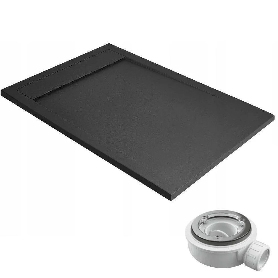Radaway Teos F műmárvány zuhanytálca 120x70 antracit (HTF12070-64)