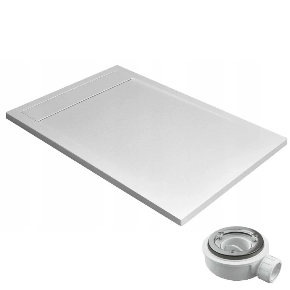 Radaway Teos F műmárvány zuhanytálca 180x80 fehér (HTF18080-04)